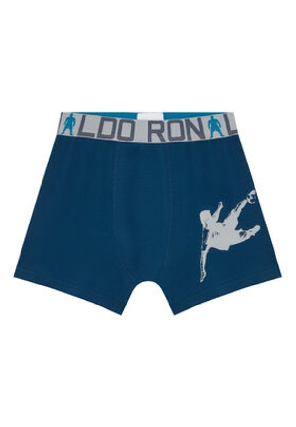 Cristiano Ronaldo CR7 Komplet 2 par bokserek 8400-51 Kolorowy. Materiał: bawełna. Wzór: kolorowy