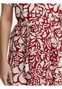 only - ONLY Sukienka koszulowa Yasmin 15357241 Czerwony Regular Fit. Kolor: czerwony. Materiał: wiskoza. Typ sukienki: koszulowe #3