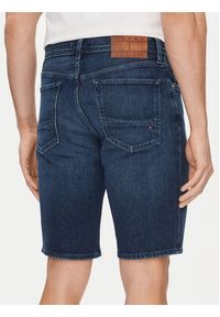 TOMMY HILFIGER - Tommy Hilfiger Szorty jeansowe Brooklyn MW0MW35176 Granatowy Straight Fit. Kolor: niebieski. Materiał: bawełna #2