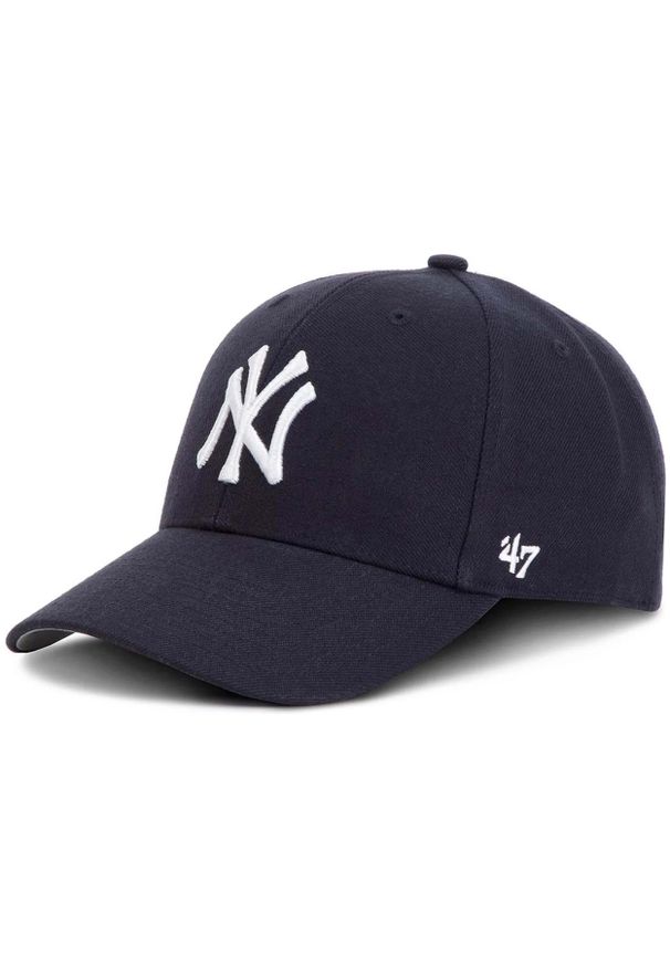 Czapka z daszkiem 47 Brand MLB New York Yankees Granatowa MVP B-MVP17WBV-HM. Kolor: niebieski
