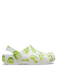 Crocs Klapki Classic Fresh Fruits Clog 211008 Biały. Kolor: biały