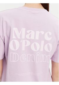 Marc O'Polo Denim T-Shirt 500 0005 950 Fioletowy Relaxed Fit. Typ kołnierza: polo. Kolor: fioletowy. Materiał: bawełna #4