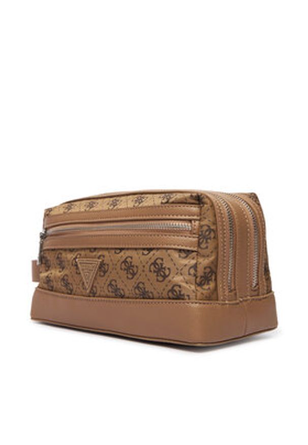 Guess Kosmetyczka PMBENP P6161 Beżowy. Kolor: beżowy. Materiał: materiał