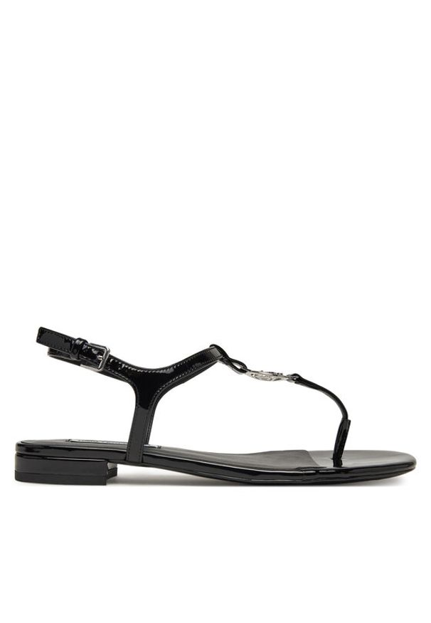 Karl Lagerfeld - KARL LAGERFELD Sandały KL82515 Czarny. Kolor: czarny. Materiał: skóra