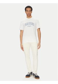 Jack & Jones - Jack&Jones T-Shirt Detroit 12268441 Biały Relaxed Fit. Kolor: biały. Materiał: bawełna