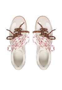 Nokwol Sneakersy August Biały. Kolor: biały. Materiał: zamsz, skóra #6