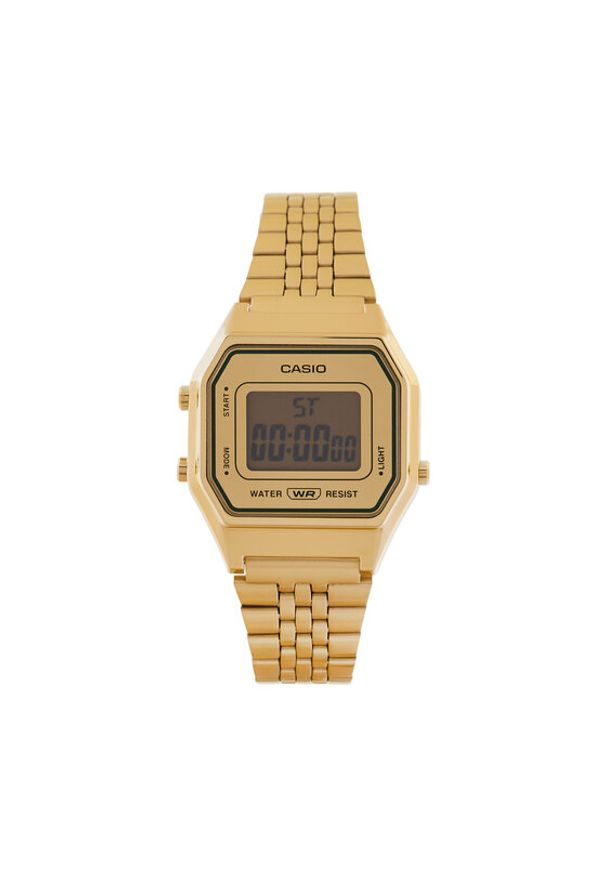 Casio Zegarek LA680WEGV-9AEF Złoty. Kolor: złoty