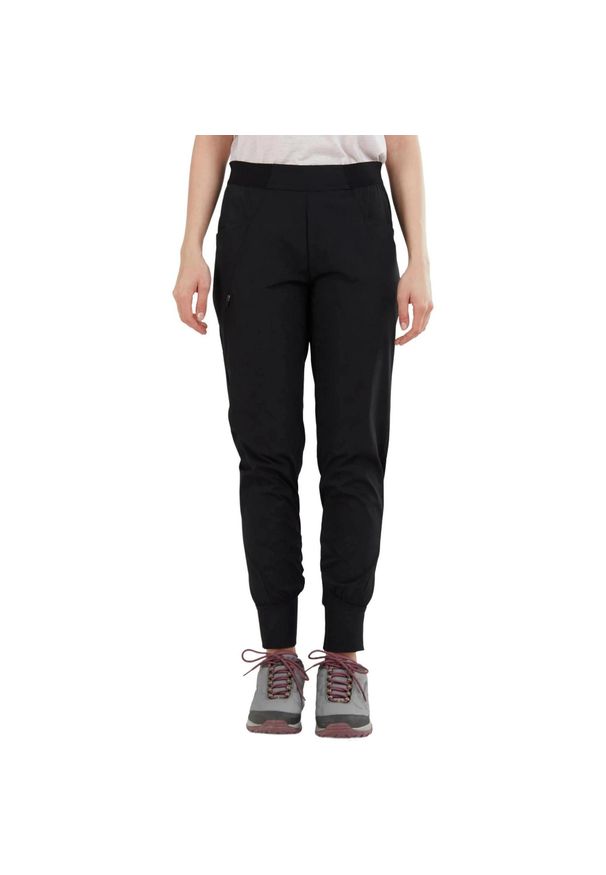 FUNDANGO - Spodnie sportowe damskie Fundango Sabana Active Pants długie. Kolor: czarny. Materiał: poliamid. Długość: długie