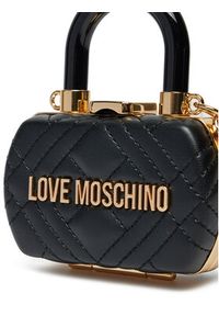 Love Moschino - LOVE MOSCHINO Torebka JC4056PP1MLA0000 Czarny. Kolor: czarny. Materiał: skórzane