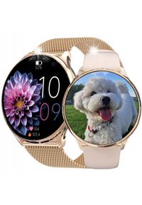 Smartwatch JG Smart SMARTWATCH DAMSKI ZEGAREK MENU PL POWIADOMIENIA ROZMOWY SMART WATCH 4 PASKI. Rodzaj zegarka: smartwatch #1