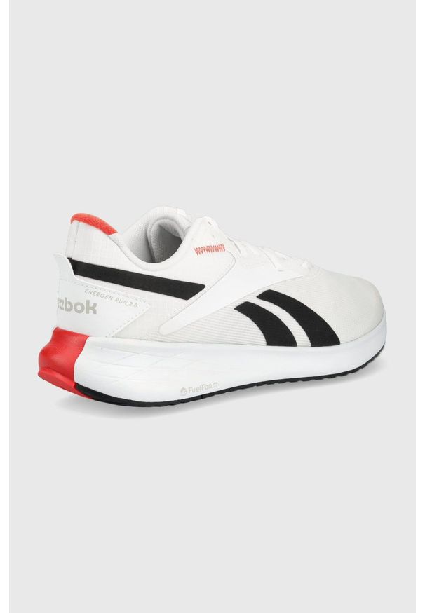 Reebok buty do biegania Energen Run 2 kolor biały. Zapięcie: sznurówki. Kolor: biały. Materiał: poliester, materiał, guma. Szerokość cholewki: normalna. Sport: bieganie