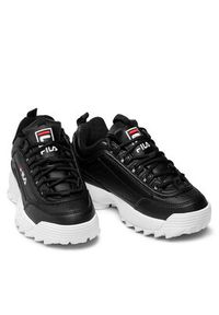 Fila Sneakersy Disruptor Kids 1010567.25Y Czarny. Kolor: czarny. Materiał: skóra #3