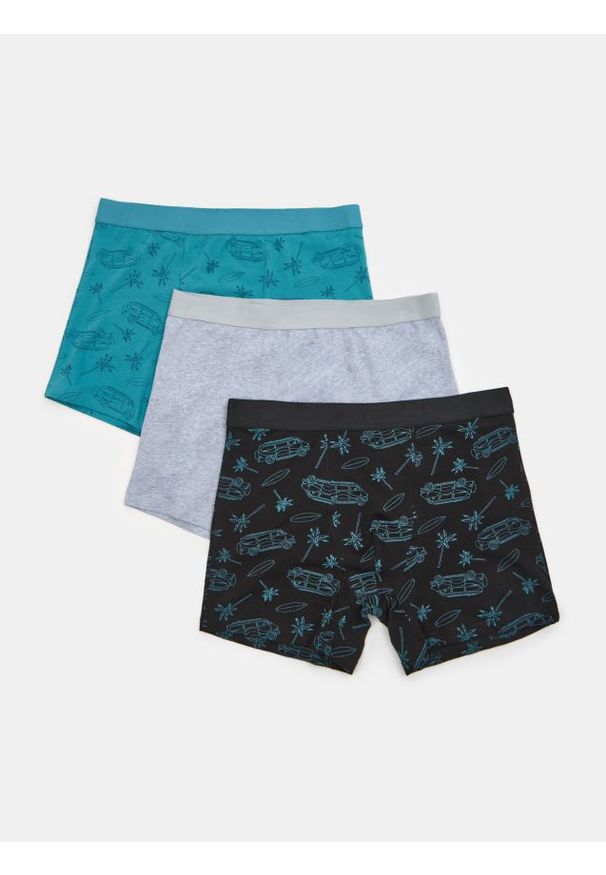Sinsay - Bokserki Long 3 pack - wielobarwny