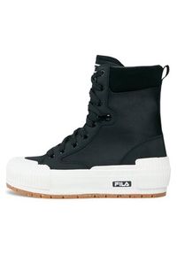 Fila Trampki Cityblock High Platform Wmn FFW0375.80010 Czarny. Kolor: czarny. Materiał: materiał. Obcas: na platformie #4