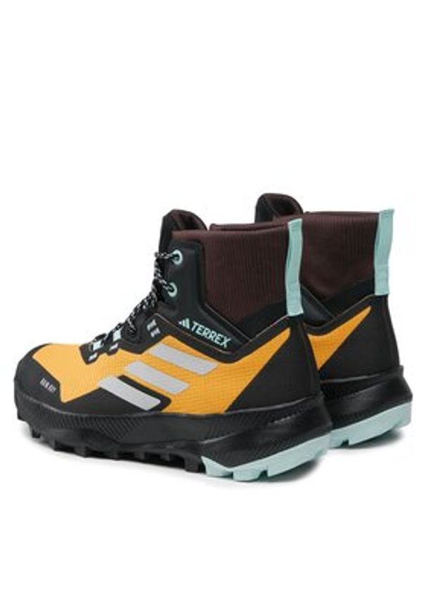 Adidas - adidas Trekkingi Terrex Wmn Mid RAIN.RDY Hiking Shoes IF4930 Żółty. Kolor: żółty. Materiał: materiał