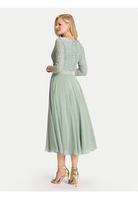 Swing Sukienka koktajlowa 5AE29100 Zielony Regular Fit. Kolor: zielony. Materiał: syntetyk. Styl: wizytowy #4