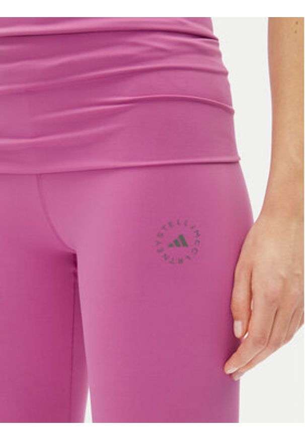 Adidas by Stella McCartney - adidas by Stella McCartney Legginsy Stella McCartney TrueStrength JJ1629 Różowy Slim Fit. Kolor: różowy. Materiał: syntetyk