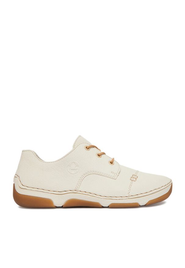 Rieker Półbuty CEO-55920-80 Écru. Materiał: materiał