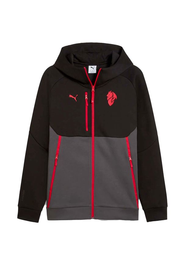 Puma Acm Pumatech Fz Hoodie Dorośli. Kolor: czarny. Sport: piłka nożna
