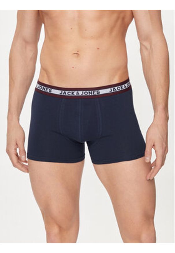 Jack & Jones - Jack&Jones Komplet 5 par bokserek Oliver 12165348 Kolorowy. Materiał: bawełna. Wzór: kolorowy