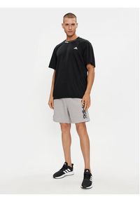 Adidas - adidas T-Shirt IJ6460 Czarny Loose Fit. Kolor: czarny. Materiał: syntetyk #5