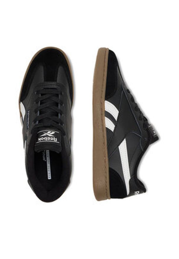 Reebok Sneakersy CEO-FORTE LOUNGER AR30252W-BTH Czarny. Kolor: czarny. Materiał: skóra, zamsz