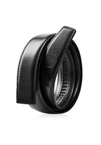 Betlewski - Wymienny pas bez klamry C30 ELITE Czarny 130. Kolor: czarny. Materiał: skóra. Wzór: paski #1