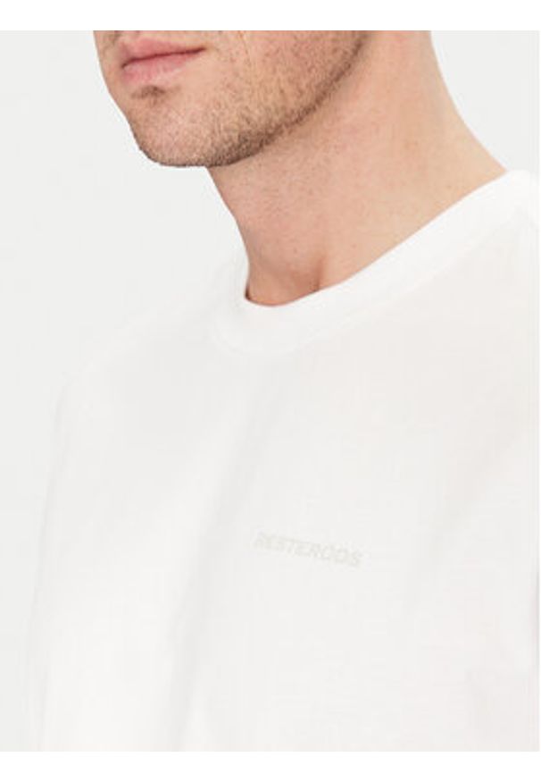 Resteröds T-Shirt Tas 20251 2030 Biały Regular Fit. Kolor: biały