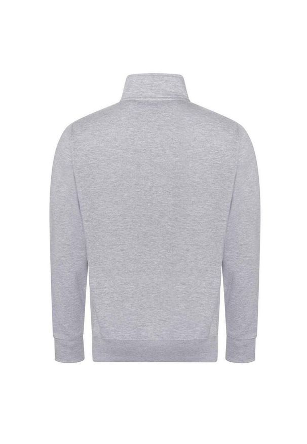 AWDIS - Kurtka Unisex Dla Dorosłych Campus Heather Z Pełnym Zamkiem Błyskawicznym. Kolor: szary