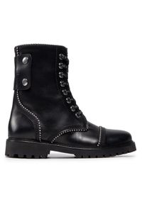 Zadig&Voltaire - Zadig & Voltaire Trzewiki Joe WKAA1730F Czarny. Kolor: czarny. Materiał: skóra