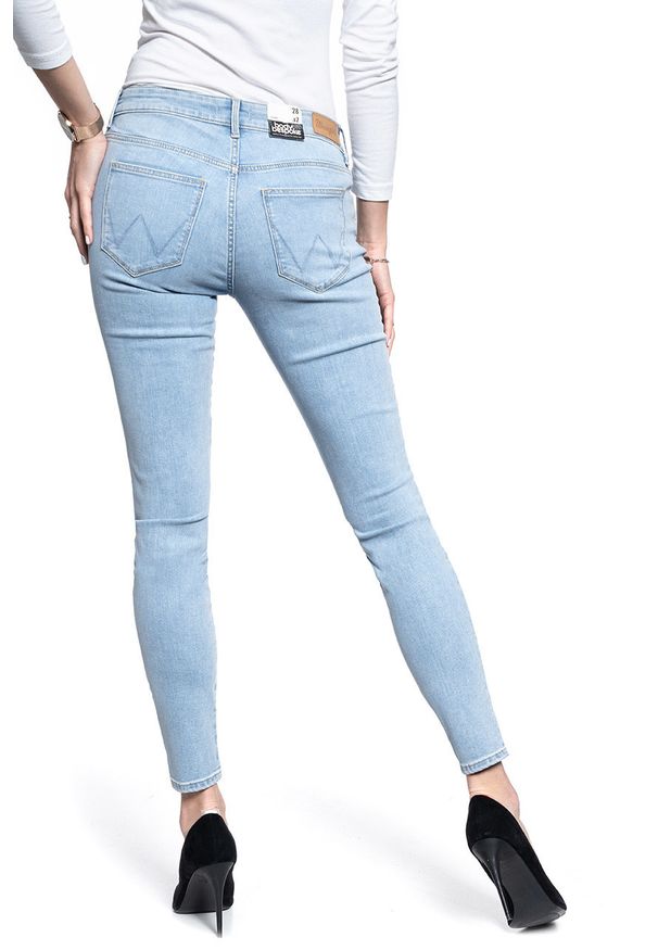 Wrangler - SPODNIE DAMSKIE WRANGLER SKINNY LIGHTEN UP W28KJM173 112128283