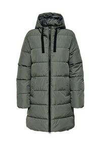 only - ONLY Kurtka zimowa Clair 15323232 Szary Regular Fit. Kolor: szary. Materiał: syntetyk. Sezon: zima #4