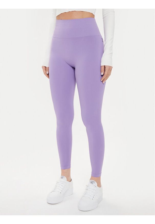 Pangaia Legginsy Activewear 2.0 Fioletowy Slim Fit. Kolor: fioletowy. Materiał: syntetyk