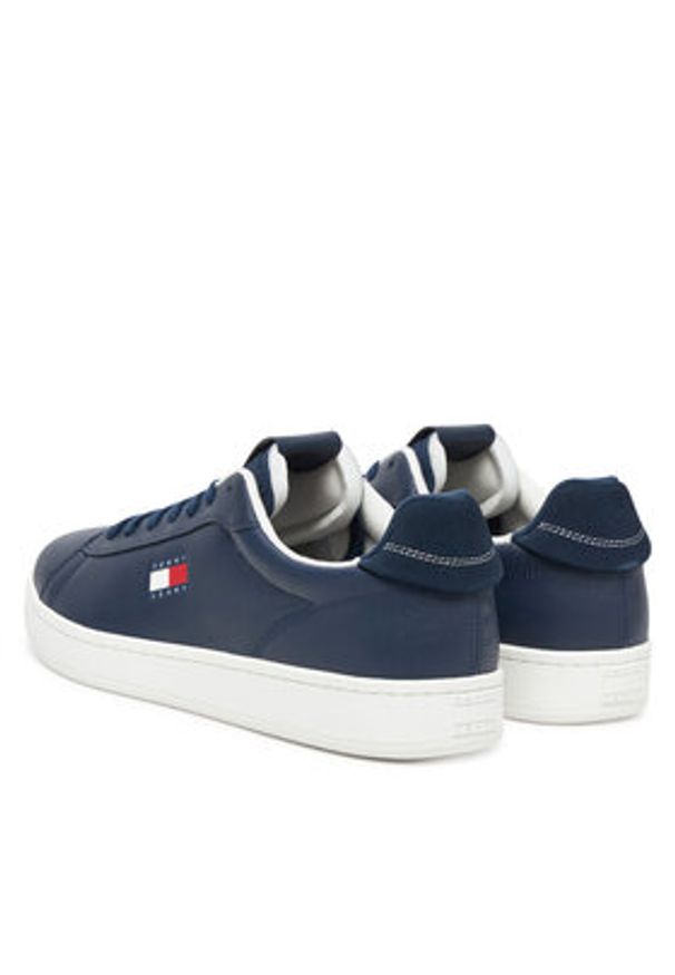 Tommy Jeans Sneakersy Archive '98 EM0EM01596 Granatowy. Kolor: niebieski. Materiał: skóra
