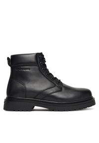 Kozaki Tommy Jeans. Kolor: czarny