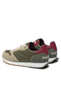 HOFF Sneakersy Sardis 22417607 Khaki. Kolor: brązowy. Materiał: materiał #4