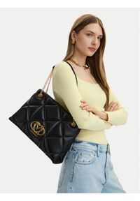 Love Moschino - LOVE MOSCHINO Torebka JC4040PP0OLC0000 Czarny. Kolor: czarny. Materiał: skórzane #1