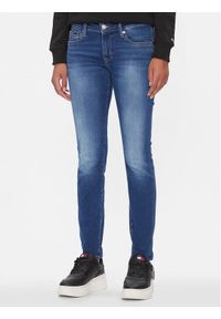 Tommy Jeans Jeansy Sophie DW0DW16689 Niebieski Skinny Fit. Kolor: niebieski