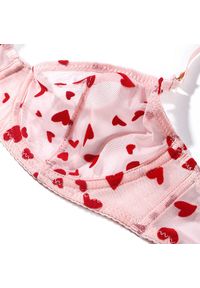 Intica - Komplet bielizny z haftem elegancki zestaw damski Eufrozina. Kolor: wielokolorowy. Materiał: materiał. Wzór: haft #4