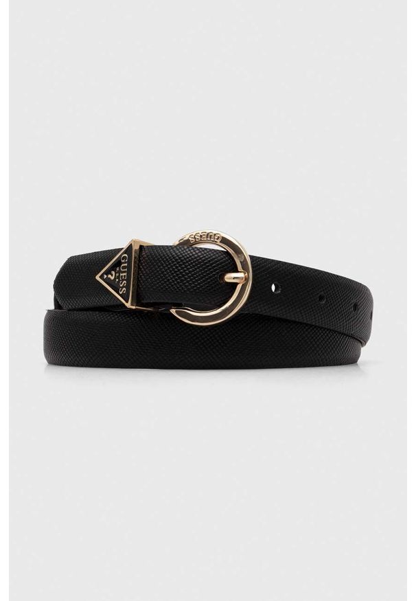 Guess pasek damski kolor czarny. Kolor: czarny