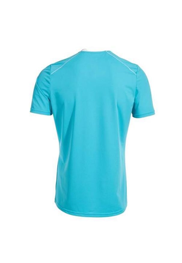 Koszulka tenisowa męska z krótkim rękawem Joma Smash Short Sleeve T-Shirt. Kolor: biały, wielokolorowy, niebieski. Materiał: poliester. Długość rękawa: krótki rękaw. Długość: krótkie. Sport: tenis