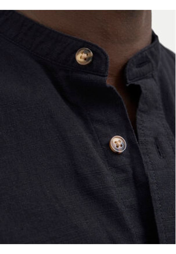 Jack & Jones Koszula Summer 12269319 Czarny Comfort Fit. Kolor: czarny. Materiał: bawełna