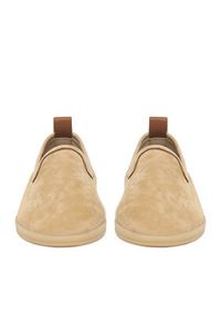 Gino Rossi - GINO ROSSI Lordsy C-LT70-1 Beżowy. Kolor: beżowy. Materiał: skóra, zamsz #3