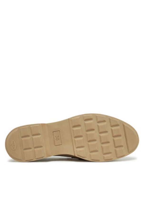 Hispanitas Loafersy CHV254066 Beżowy. Kolor: beżowy. Materiał: skóra