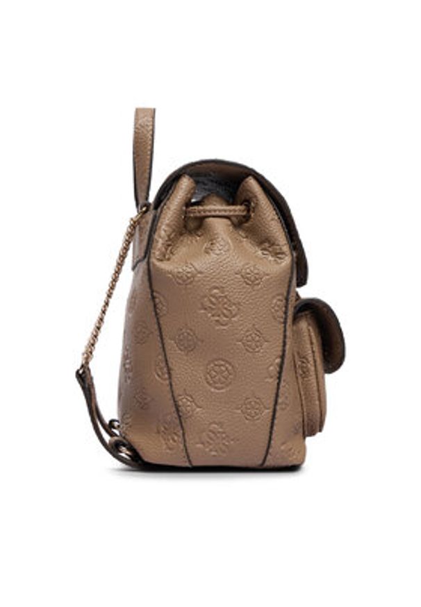 Guess Plecak 178551 Beżowy. Kolor: beżowy. Materiał: skóra
