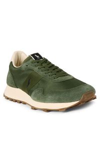 Polo Ralph Lauren Sneakersy Prl Trail125 809945249004 Zielony. Kolor: zielony. Materiał: skóra, zamsz