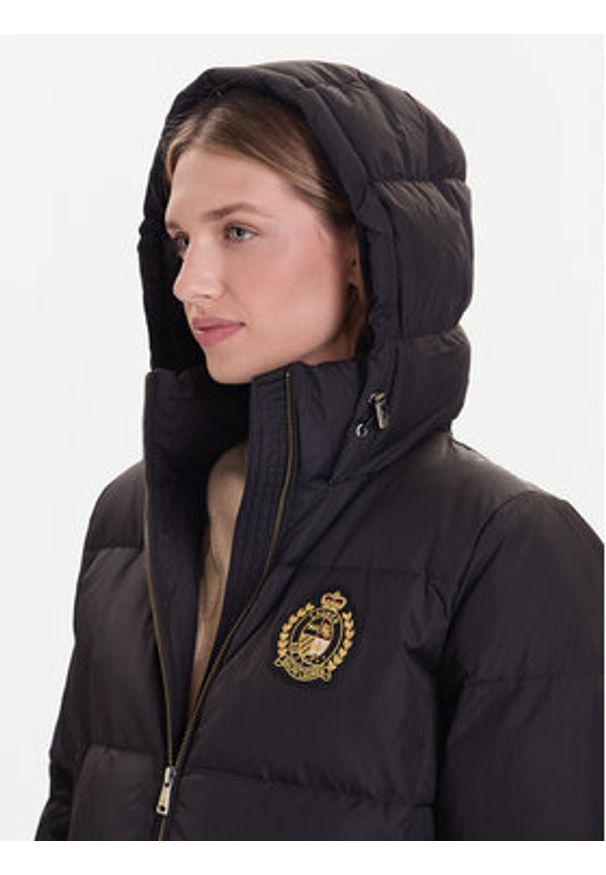 Lauren Ralph Lauren - LAUREN RALPH LAUREN Płaszcz zimowy 297P04126001 Czarny Regular Fit. Kolor: czarny. Materiał: syntetyk. Sezon: zima