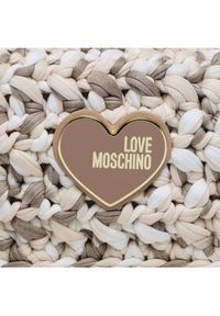 Love Moschino - LOVE MOSCHINO Torebka JC4234PP0GKL120A Beżowy. Kolor: beżowy #3