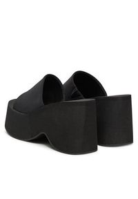 DeeZee Klapki E2485-1 Czarny. Kolor: czarny. Materiał: materiał #6