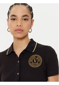 Versace Jeans Couture Sukienka codzienna 78HAOT01 Czarny Regular Fit. Okazja: na co dzień. Kolor: czarny. Materiał: bawełna. Typ sukienki: proste. Styl: casual